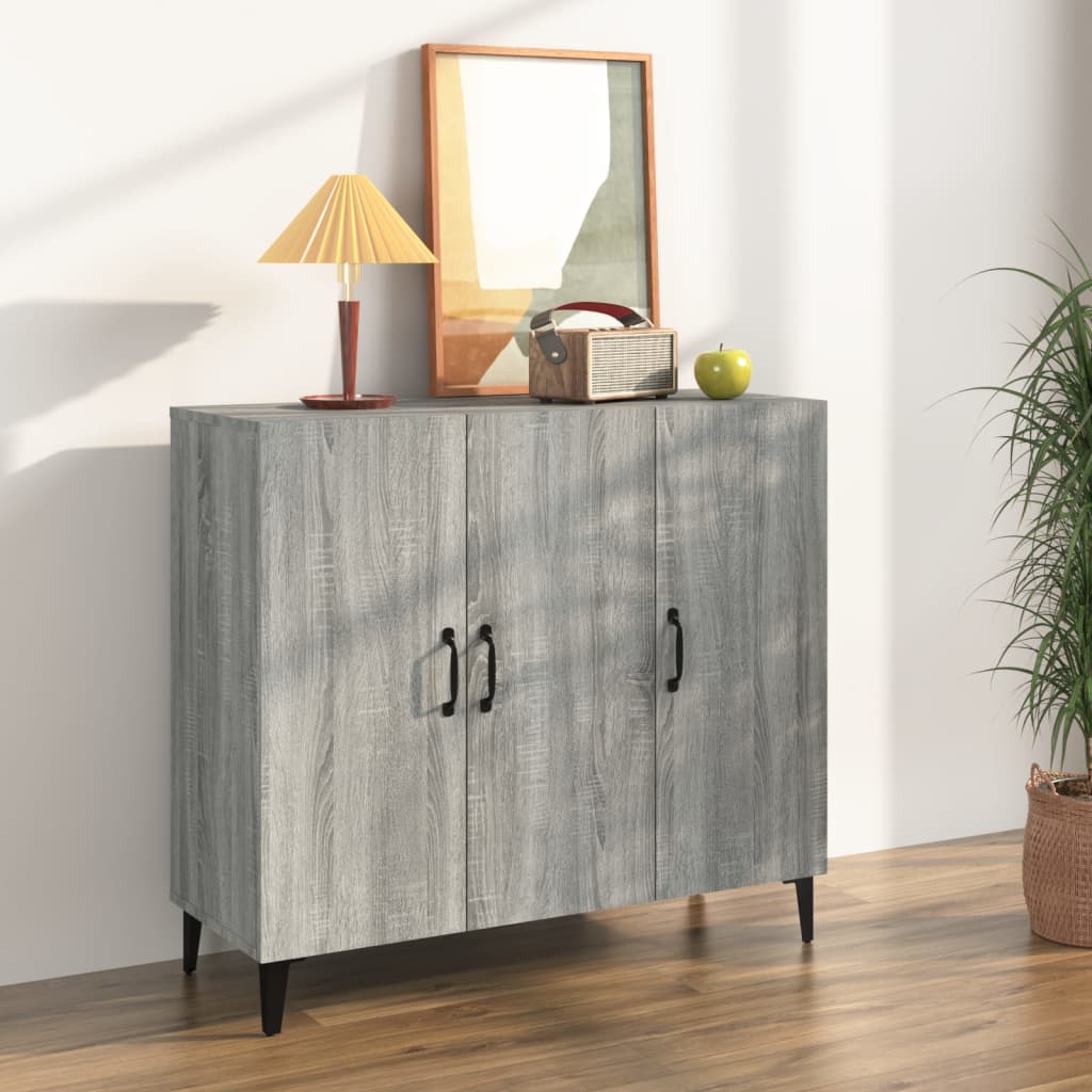 Sideboard 90X34X80 Cm Engineered Wood