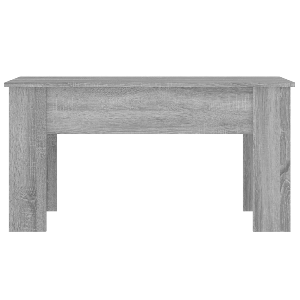 Coffee Table Grey Sonoma 101x49x52 cm Engineered Wood