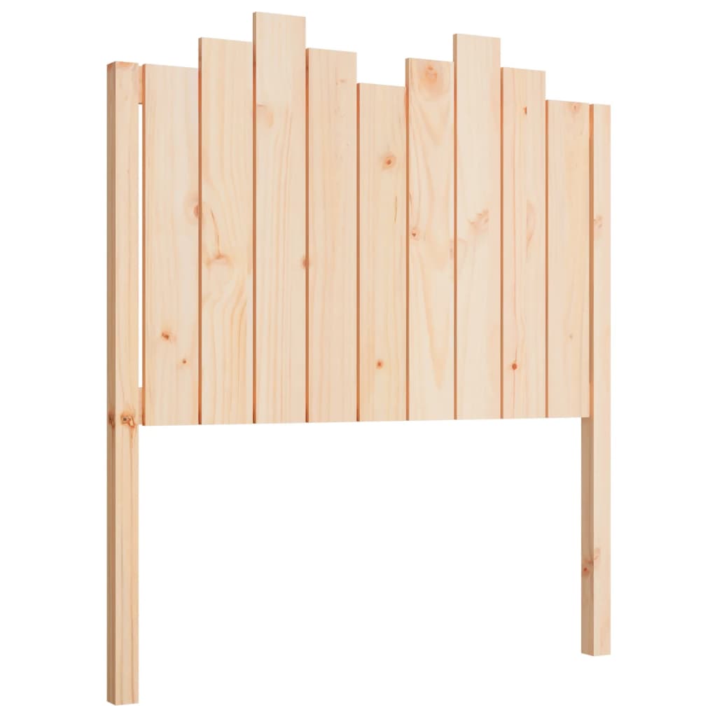 Bed Headboard 96x4x110 cm Solid Wood Pine