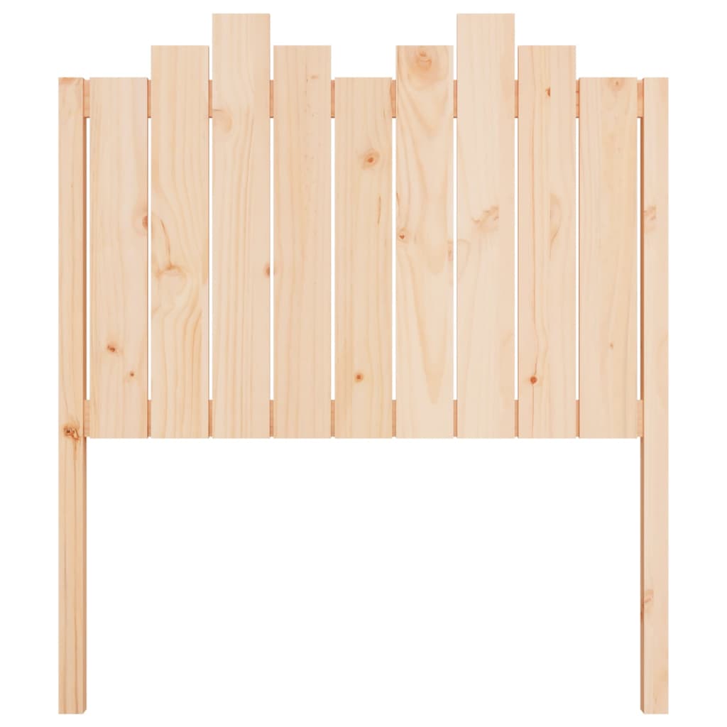 Bed Headboard 96x4x110 cm Solid Wood Pine