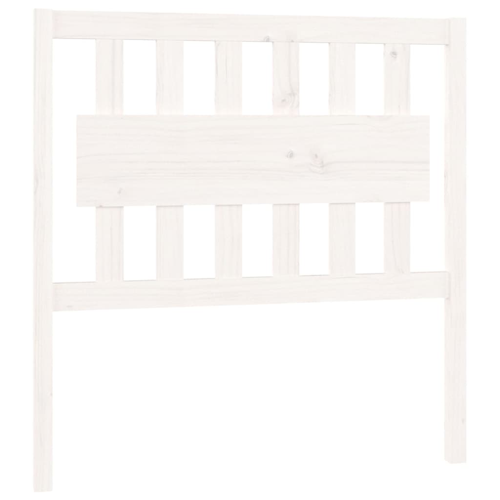 Bed Headboard 95.5X4X00 Cm Solid Wood Pine