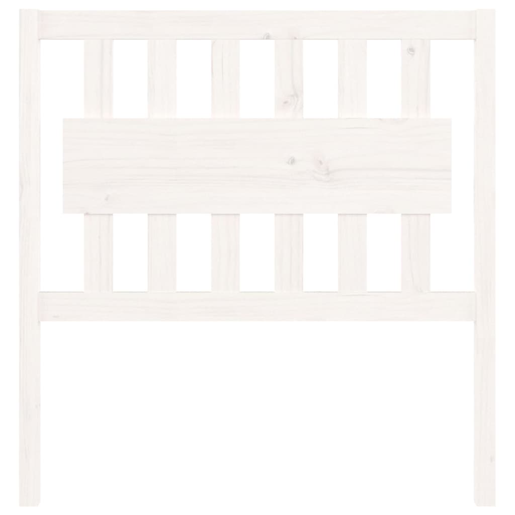 Bed Headboard 95.5X4X00 Cm Solid Wood Pine