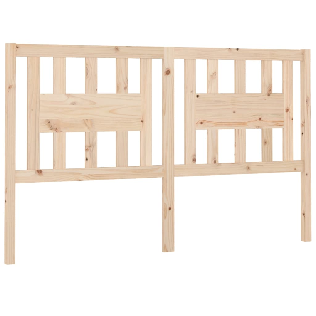 Headboard 156x4x100 cm Solid Wood Pine