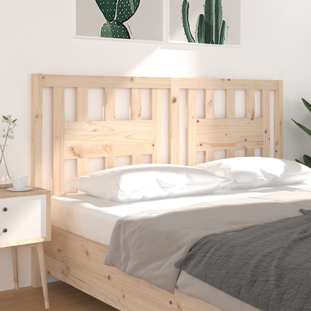 Headboard 156x4x100 cm Solid Wood Pine