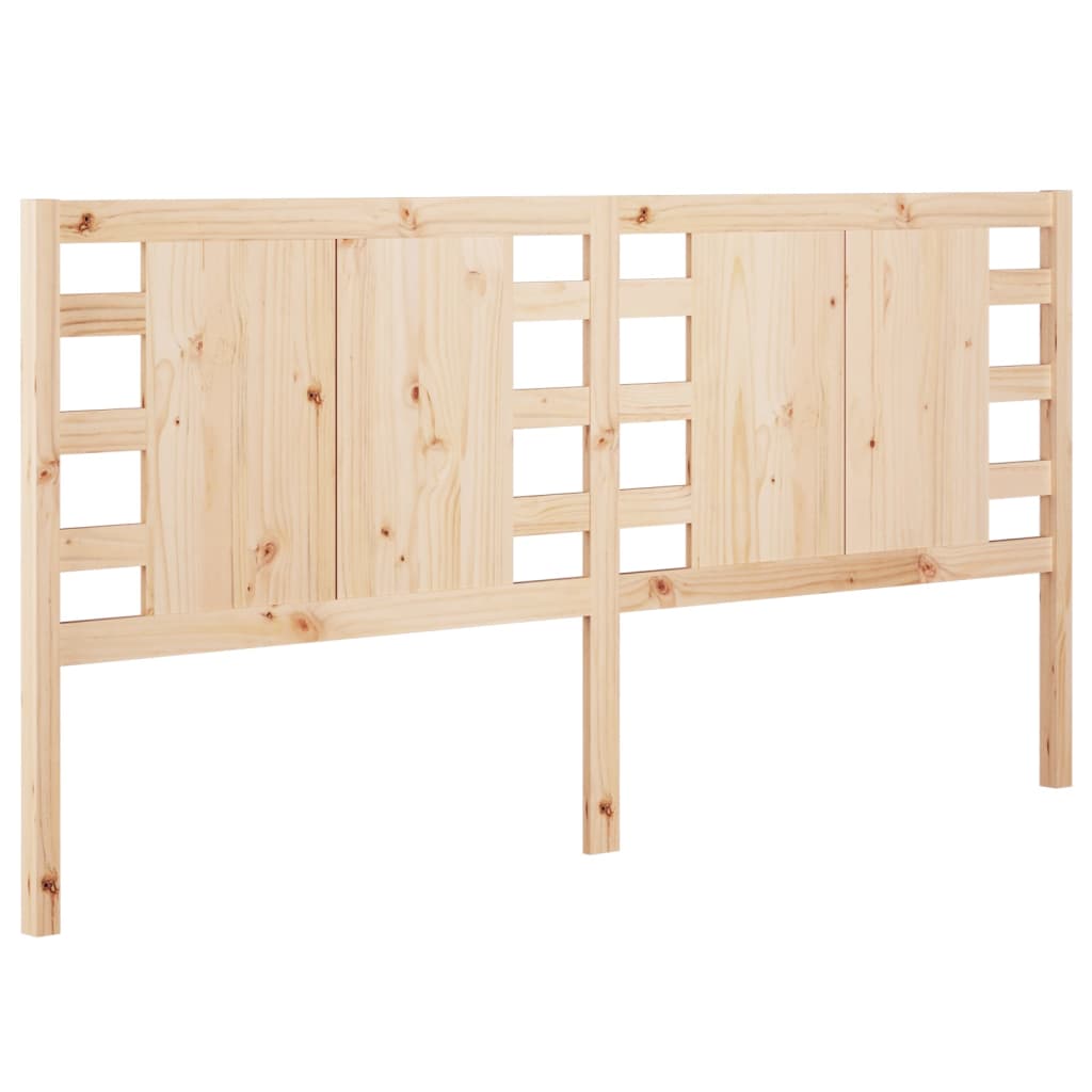 Headboard 156x4x100 cm Solid Wood Pine