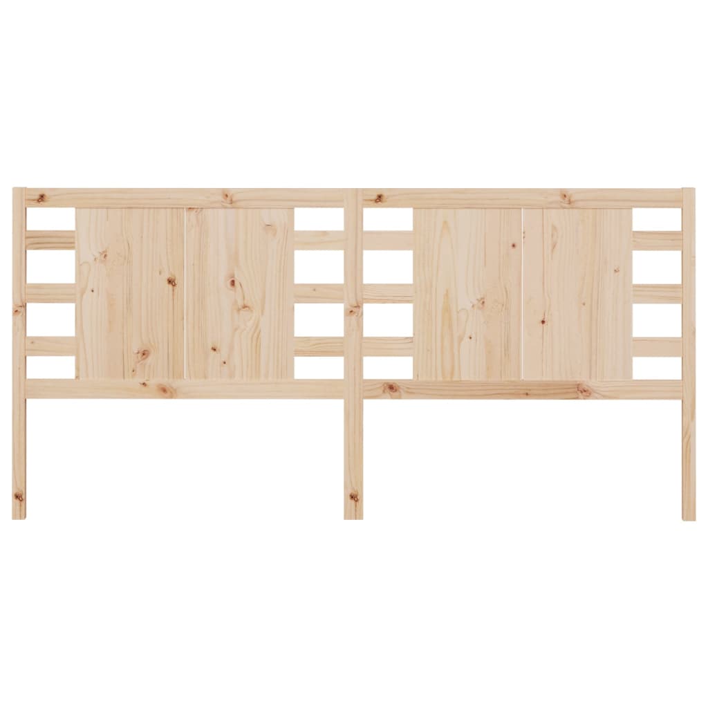 Headboard 156x4x100 cm Solid Wood Pine