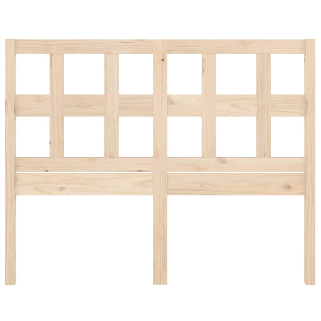 Bed Headboard 185.5X4X100 Cm Solid Wood Pine