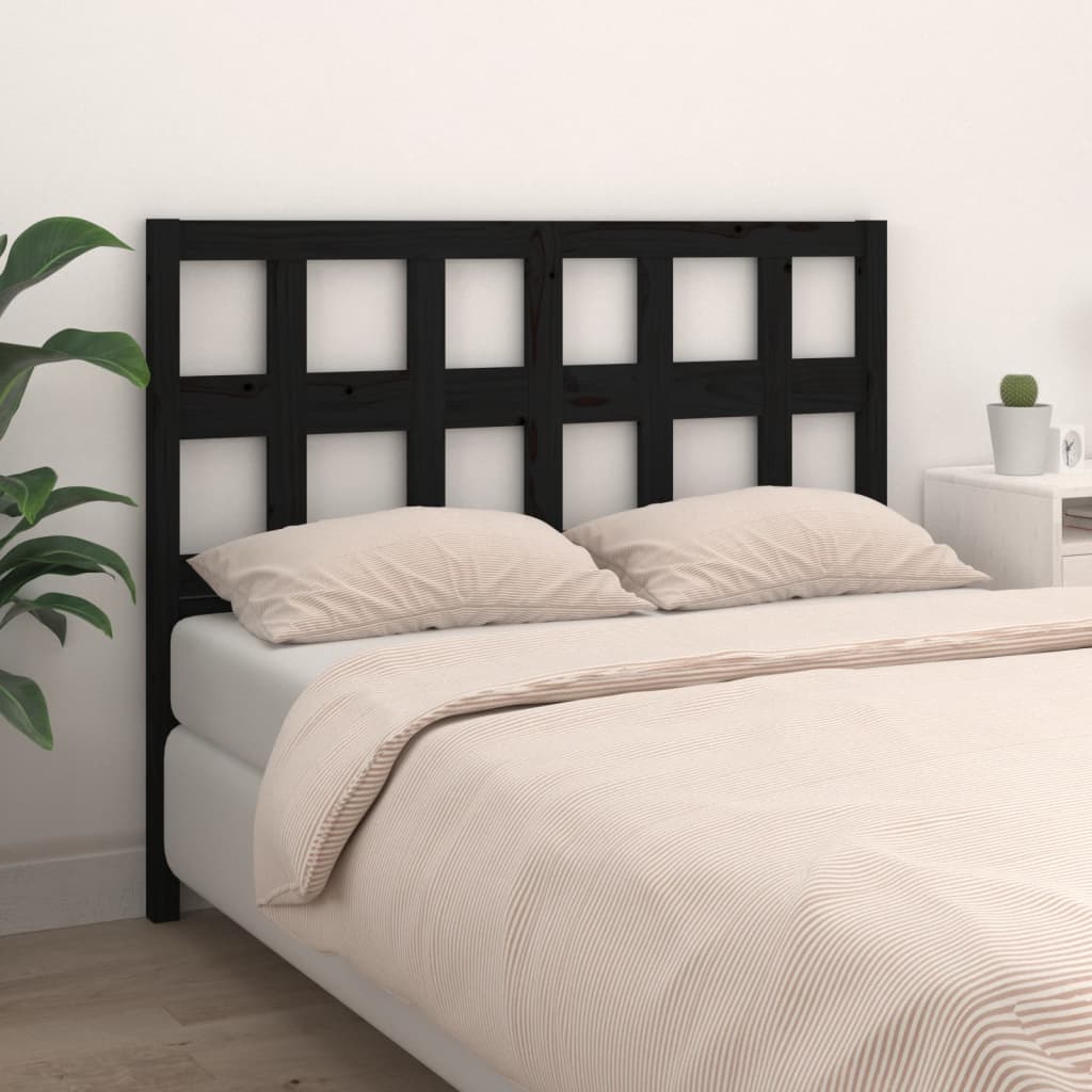 Bed Headboard 95.5X4X00 Cm Solid Wood Pine