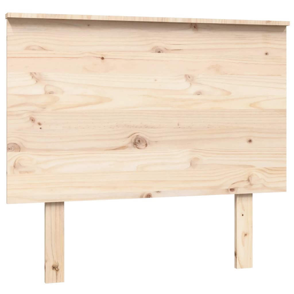 Bed Headboard 94X6X82.5 Cm Solid Wood Pine