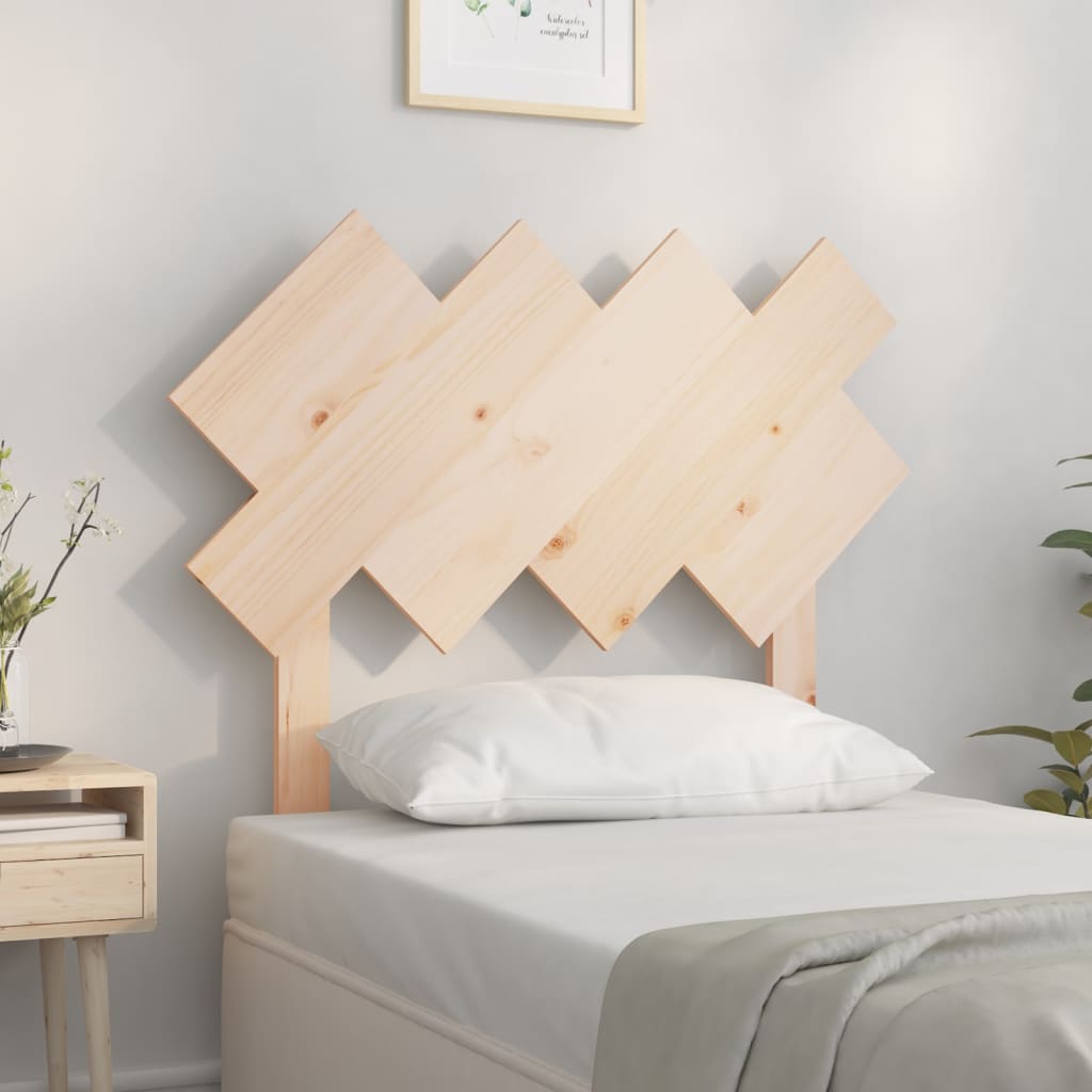 Bed Headboard 32X3X8 Cm Solid Wood Pine