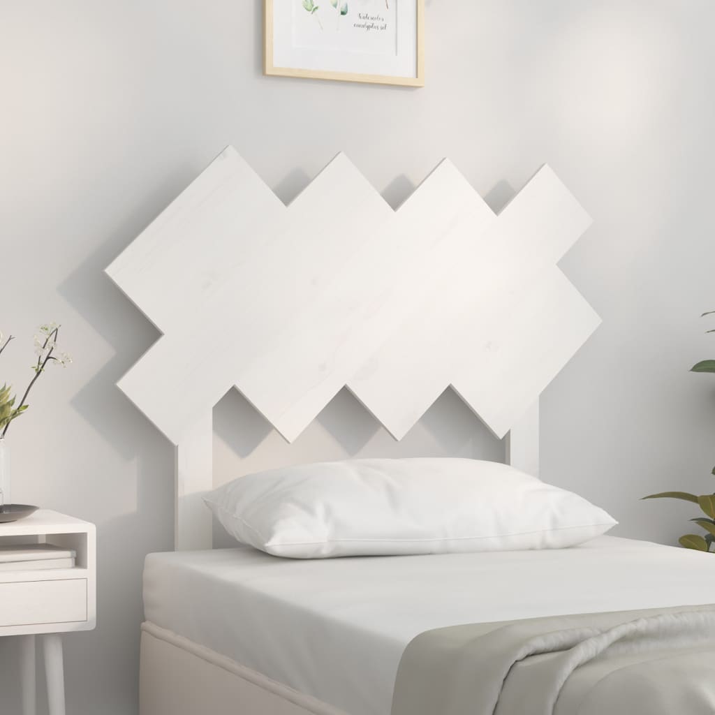 Bed Headboard 32X3X8 Cm Solid Wood Pine