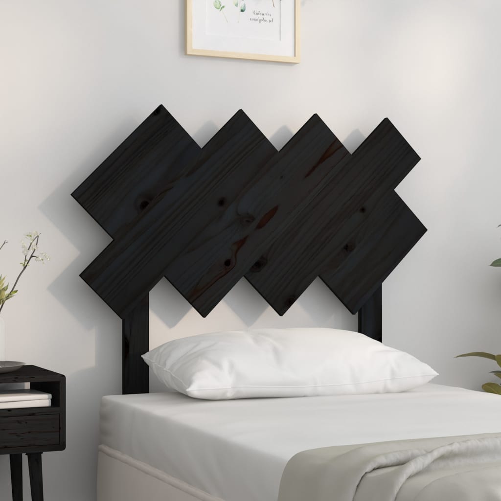 Bed Headboard 32X3X8 Cm Solid Wood Pine