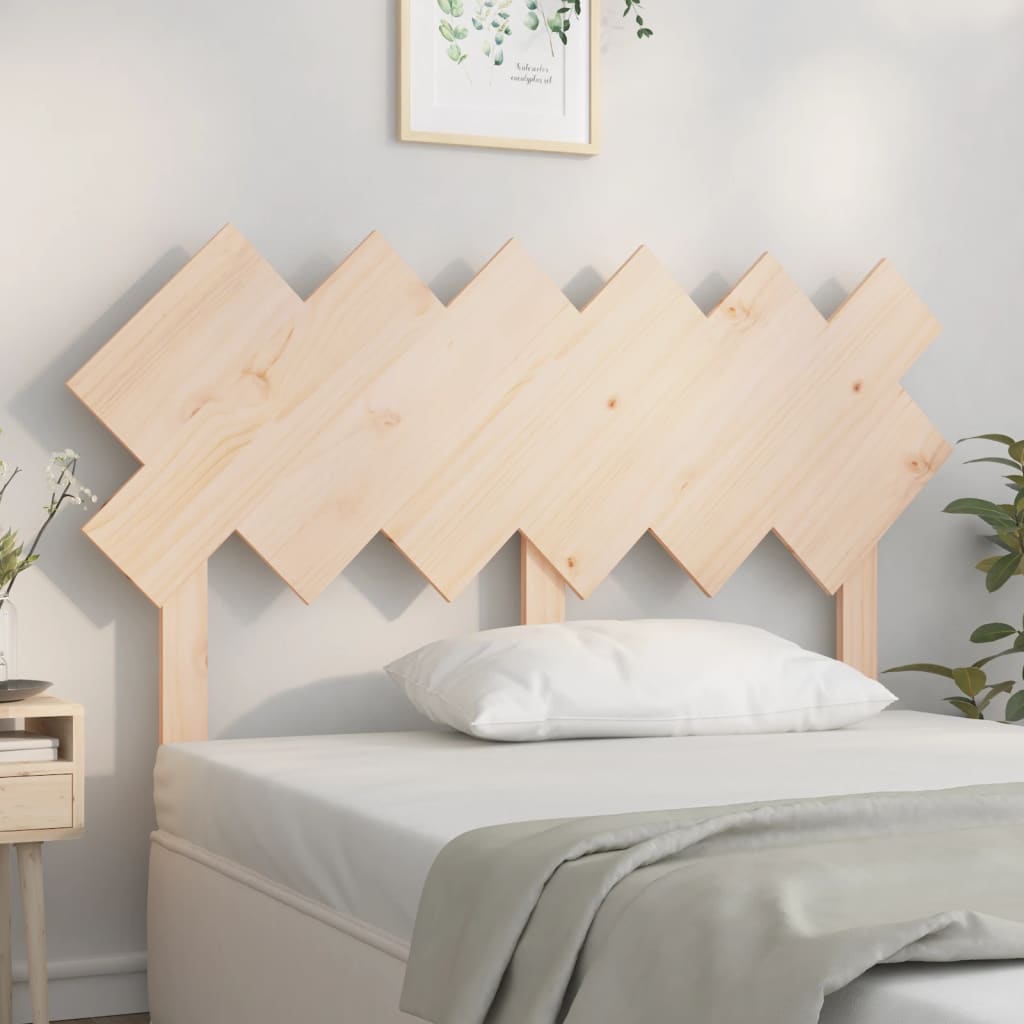 Bed Headboard 32X3X8 Cm Solid Wood Pine