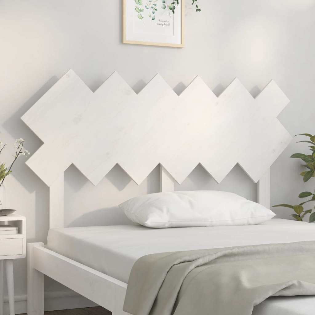 Bed Headboard 32X3X8 Cm Solid Wood Pine