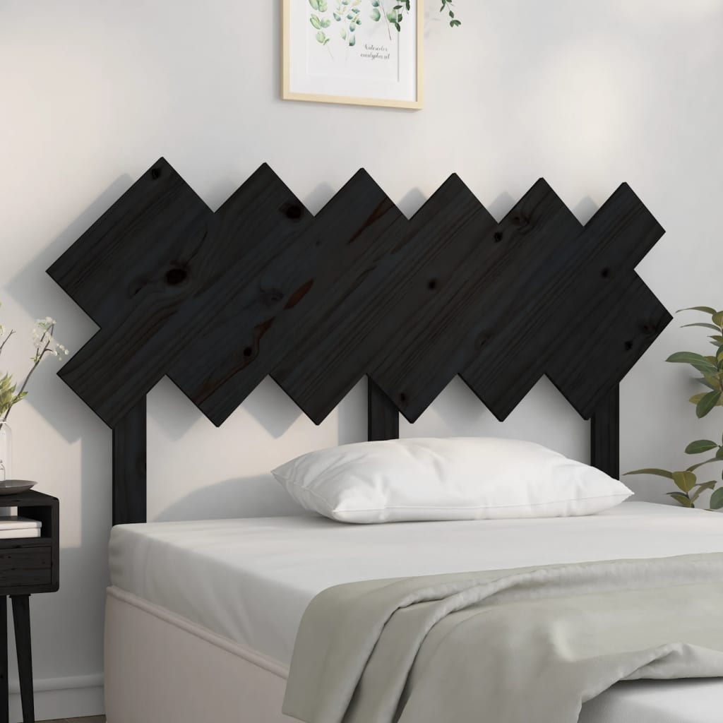 Bed Headboard 32X3X8 Cm Solid Wood Pine