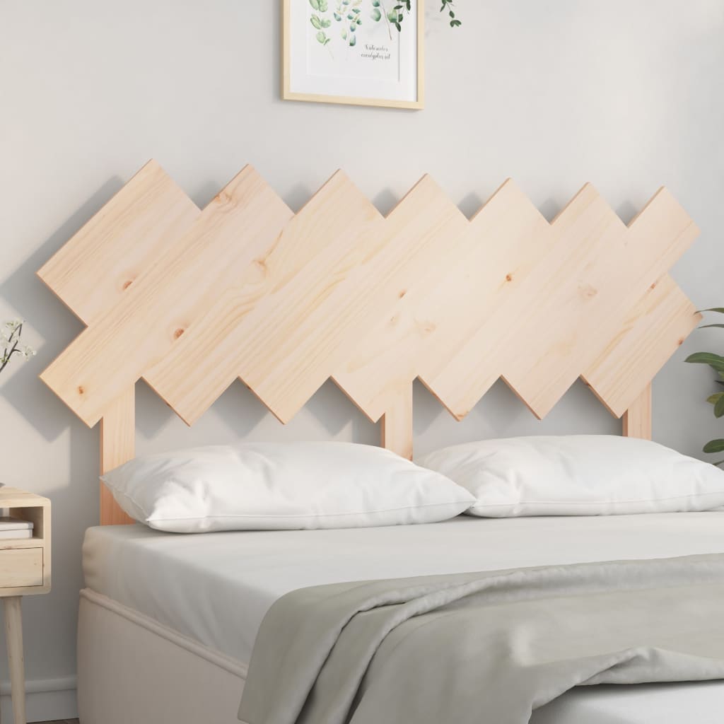 Bed Headboard 32X3X8 Cm Solid Wood Pine