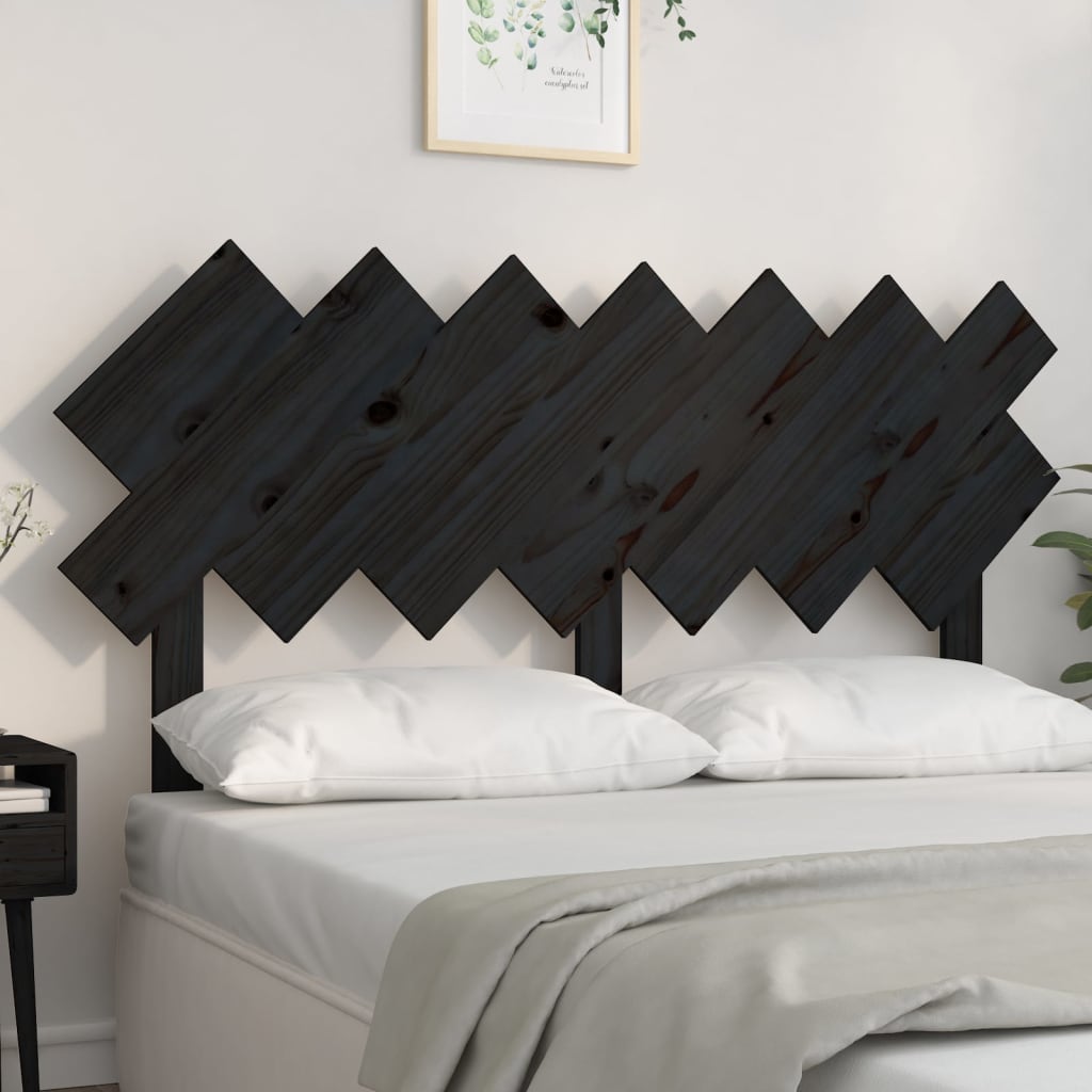 Bed Headboard 32X3X8 Cm Solid Wood Pine