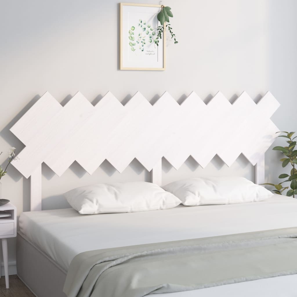 Bed Headboard 32X3X8 Cm Solid Wood Pine