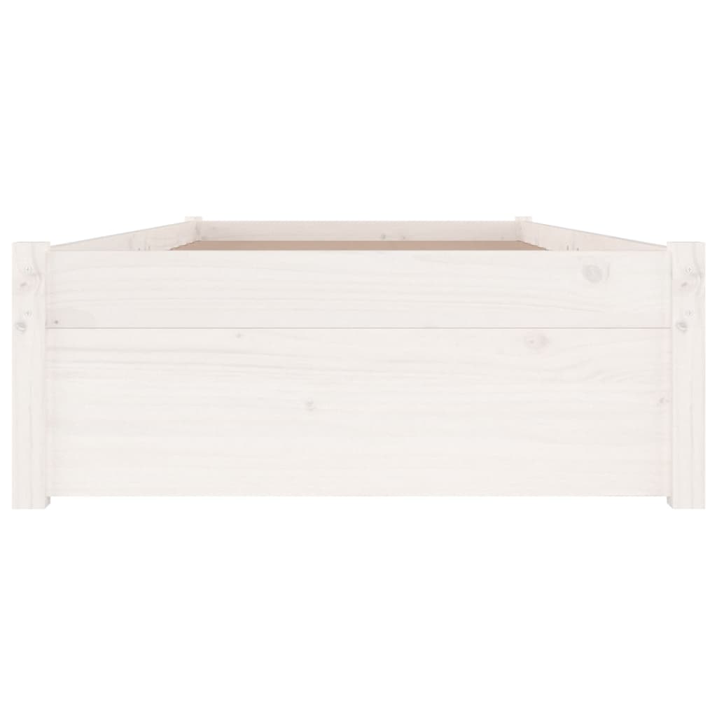 Bed Frame With Drawers 92X187 Cm Single Size