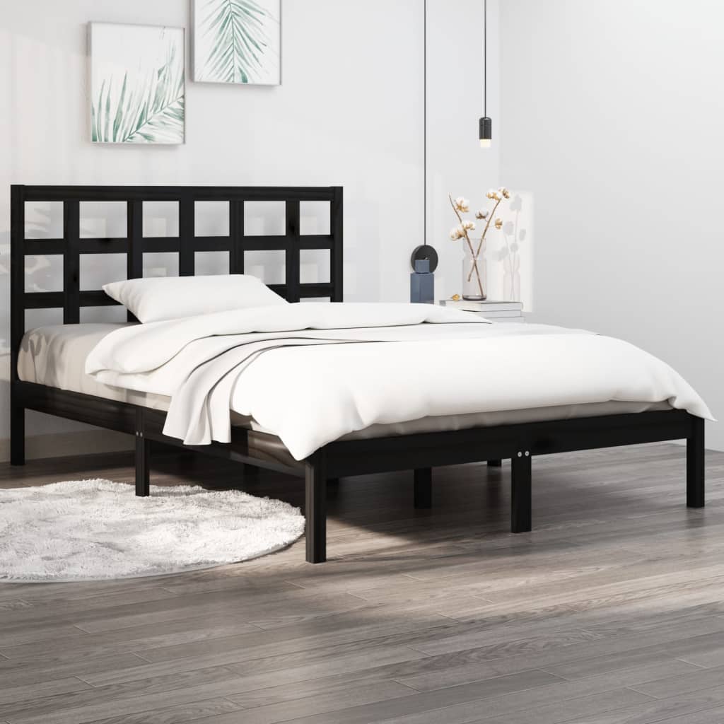 Bed Frame Solid Wood 92X187 Cm Single Size