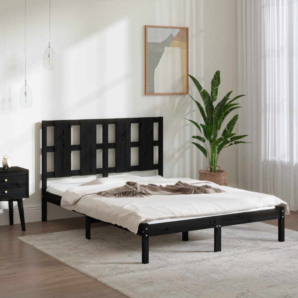 Bed Frame Solid Wood 92X187 Cm Single Size