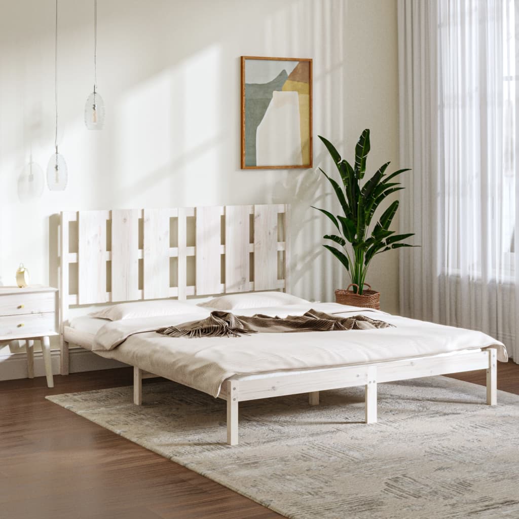 Bed Frame Solid Wood 92X187 Cm Single Size