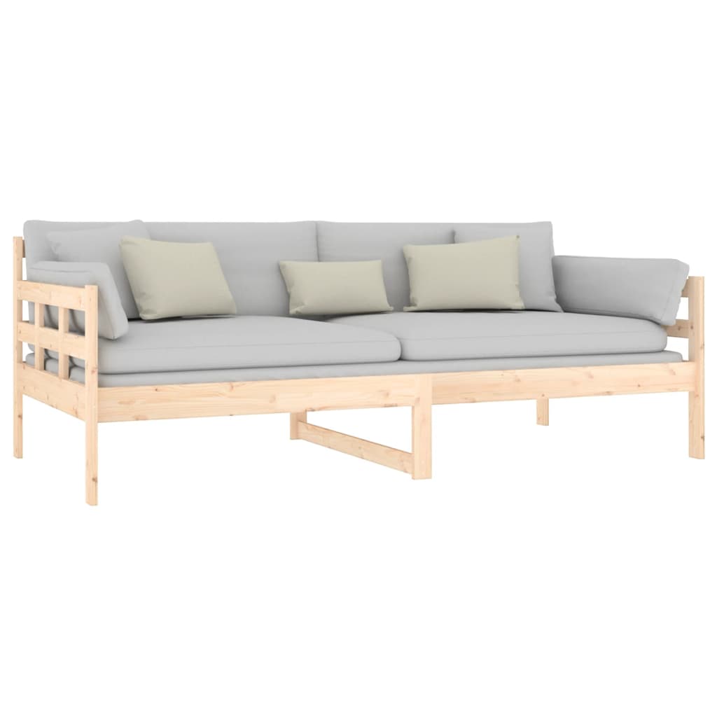 Day Bed Solid Wood Pine 92X187 Cm Single Size