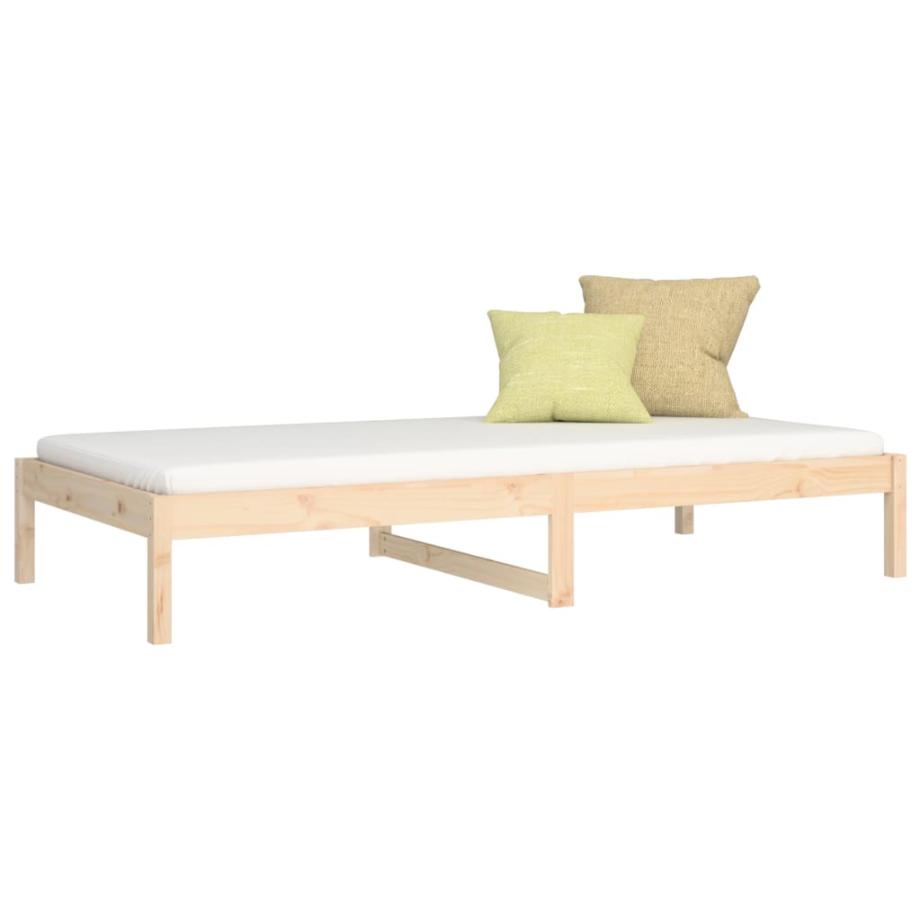 Day Bed 92x187 cm Single Size Solid Wood Pine