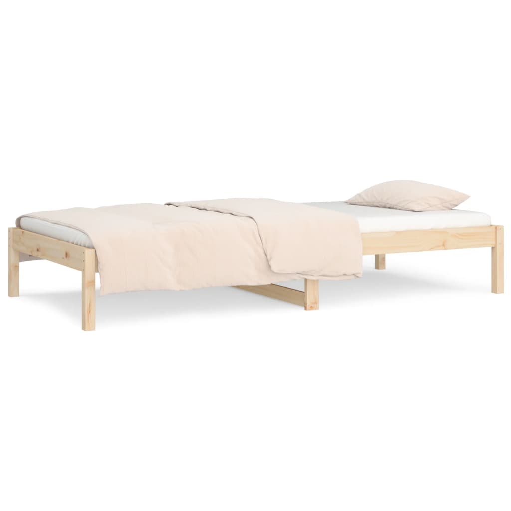 Day Bed 92x187 cm Single Size Solid Wood Pine