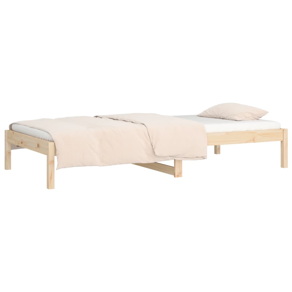 Day Bed 92x187 cm Single Size Solid Wood Pine