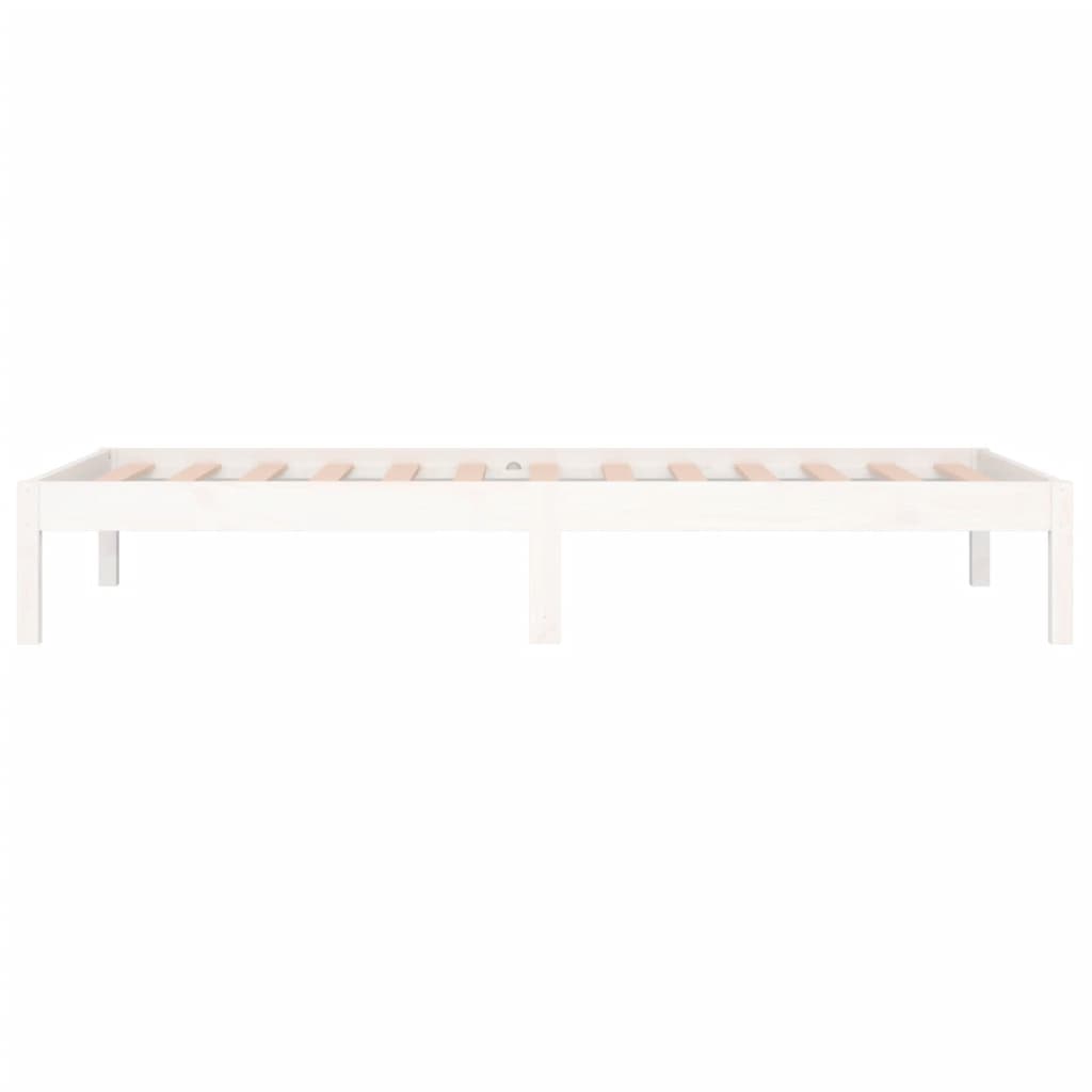 Day Bed White 92x187 cm Single Size Solid Wood Pine