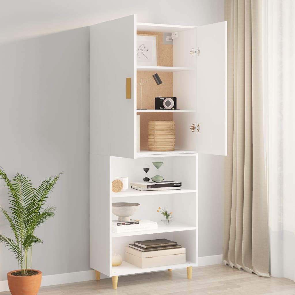 Hanging Wall Cabinet 69.5X34X90 Cm