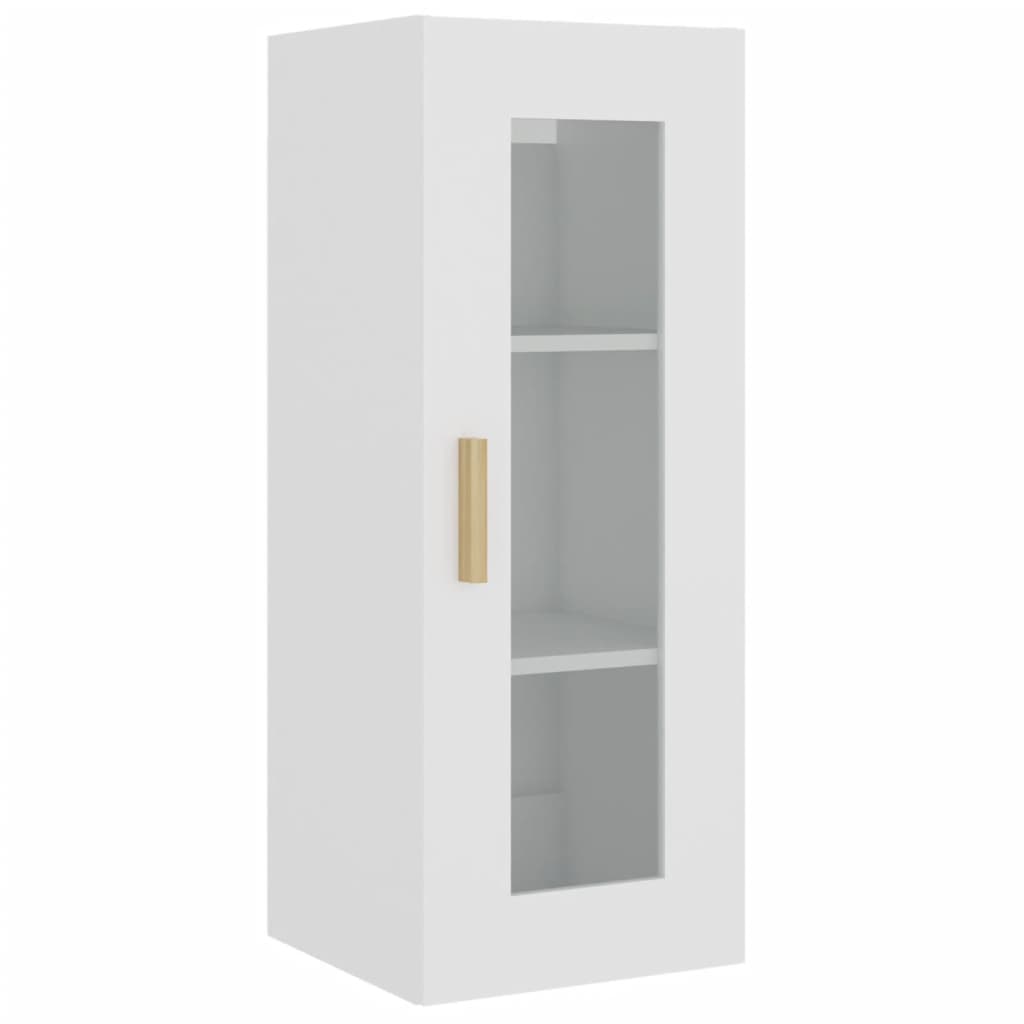 Hanging Wall Cabinet 34.5X34X90 Cm