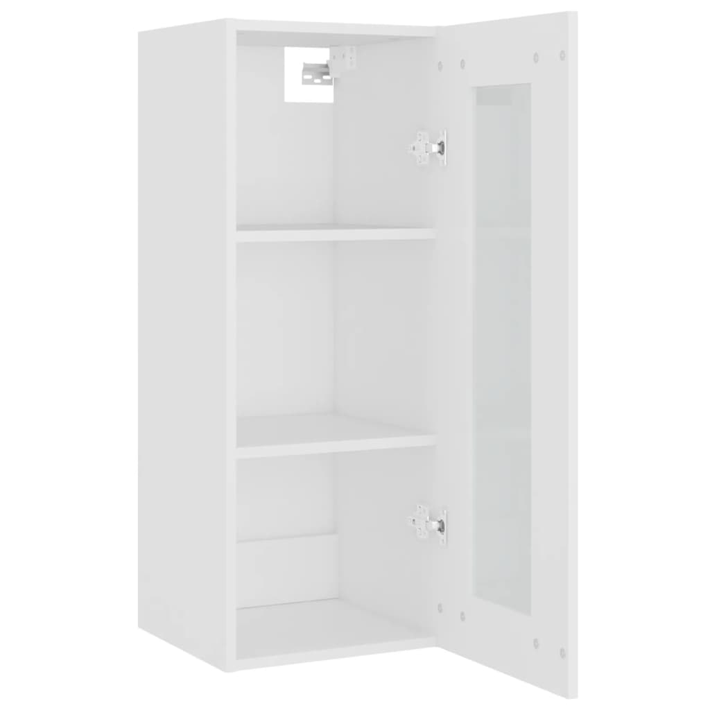 Hanging Wall Cabinet 34.5X34X90 Cm