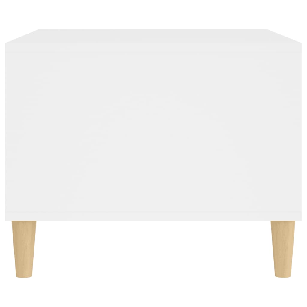 Coffee Table  White 60x50x40 cm Engineered Wood