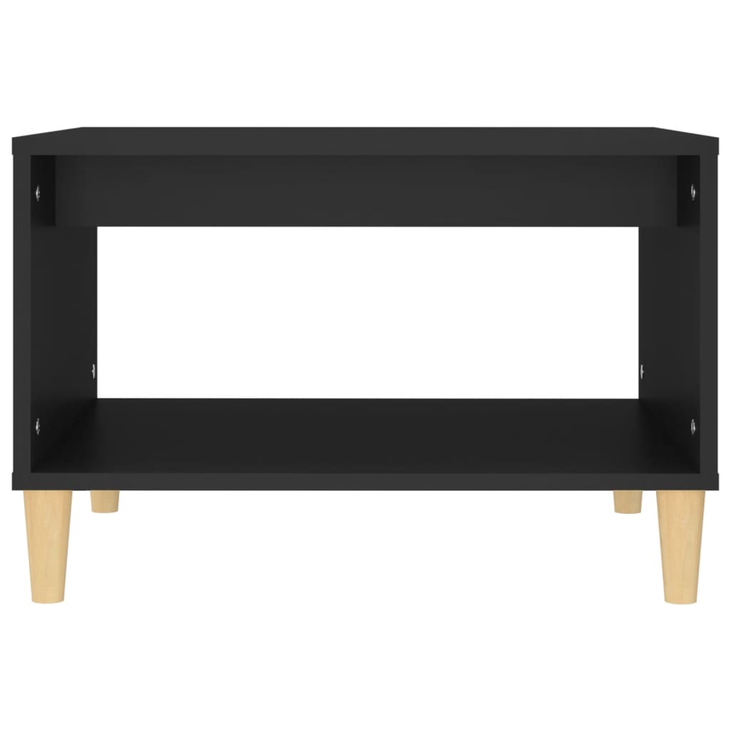 Coffee Table  Black 60x50x40 cm Engineered Wood