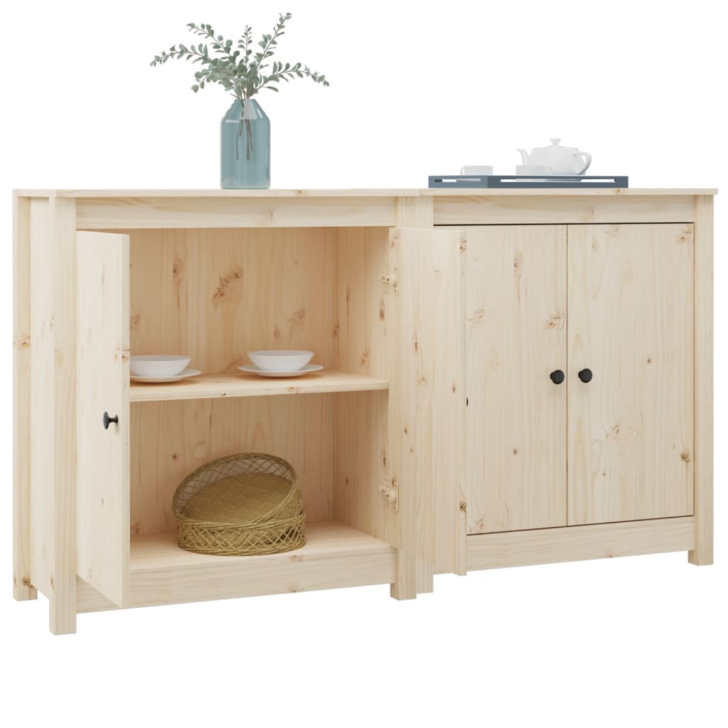 Sideboards Pcs 70X35X80 Cm Solid Wood Pine