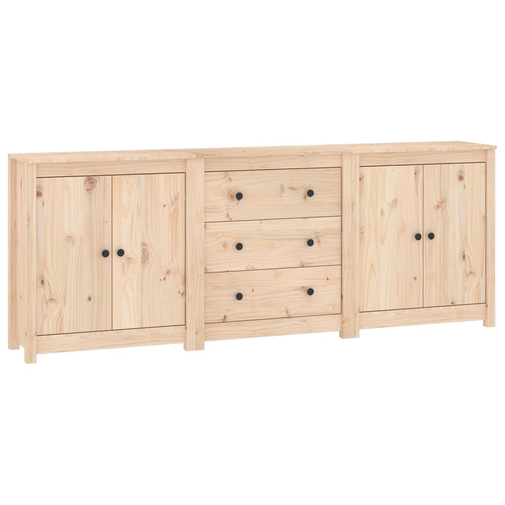 Sideboard 20X35X80 Cm Solid Wood Pine