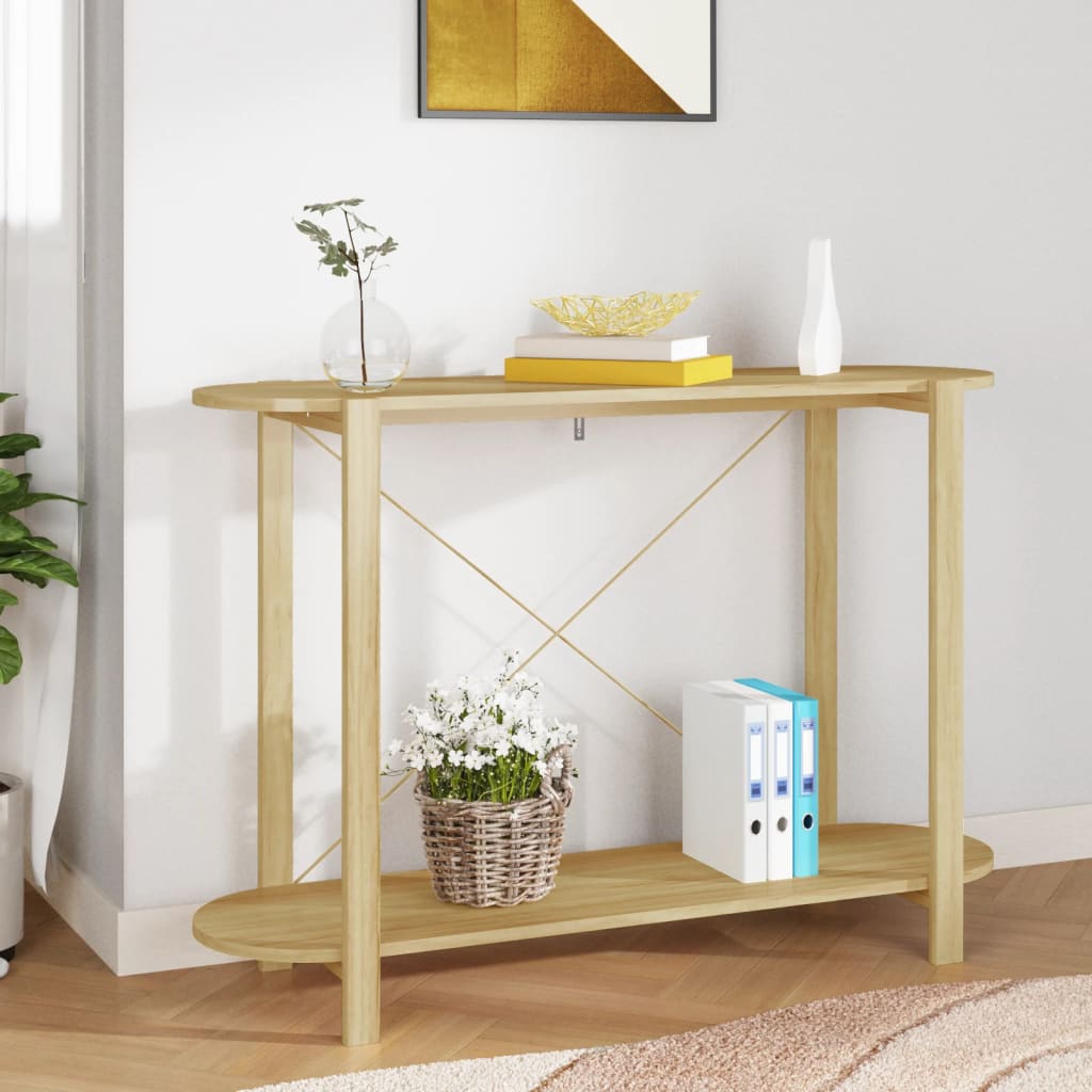 Console Table 0X38X75 Cm Engineered Wood