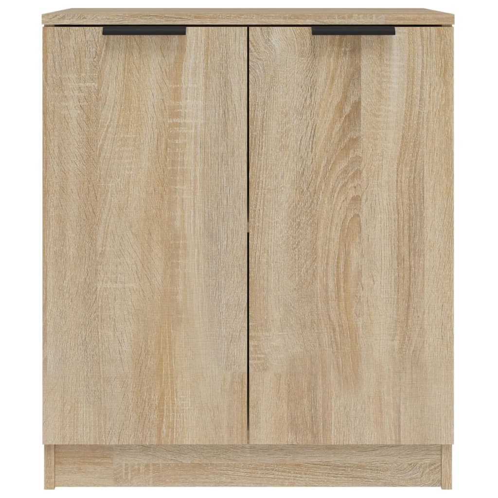 Sideboards 2 pcs Sonoma Oak 60x30x70 cm Engineered Wood