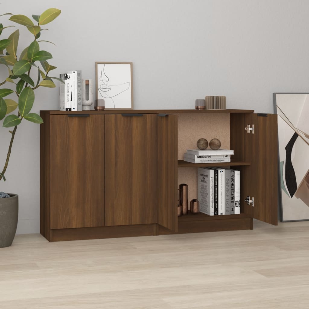 Sideboards Pcs 60X30X70 Cm Engineered Wood