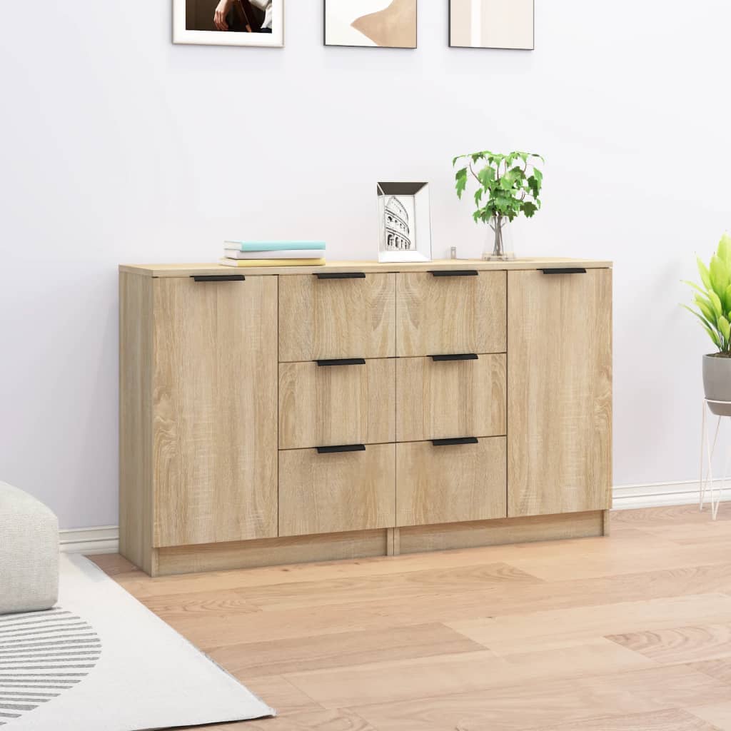 Sideboards Pcs 60X30X70 Cm Engineered Wood