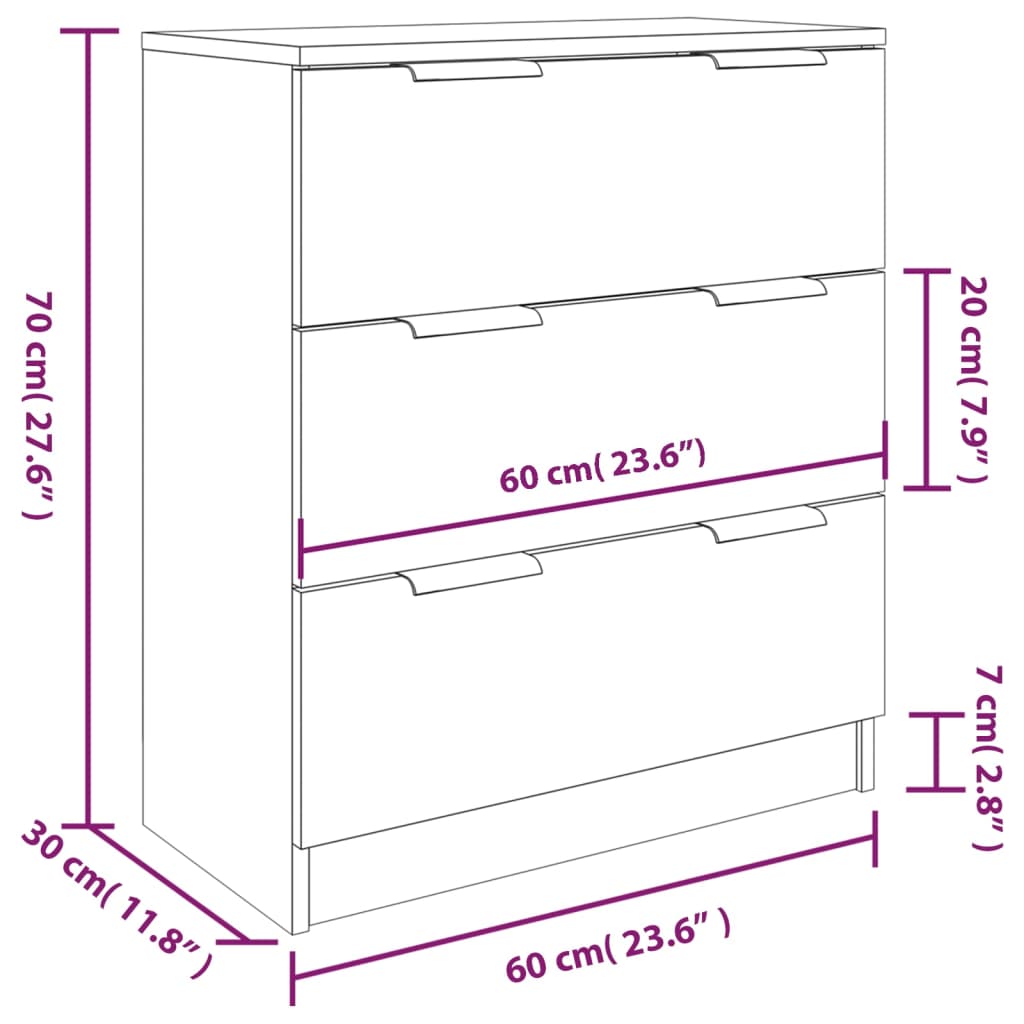 Piece Sideboards Engineered Wood