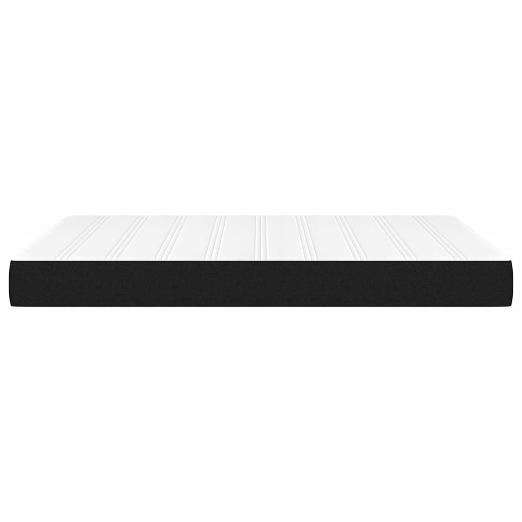 Pocket Spring Bed Mattress Black 137x190x20 cm Fabric