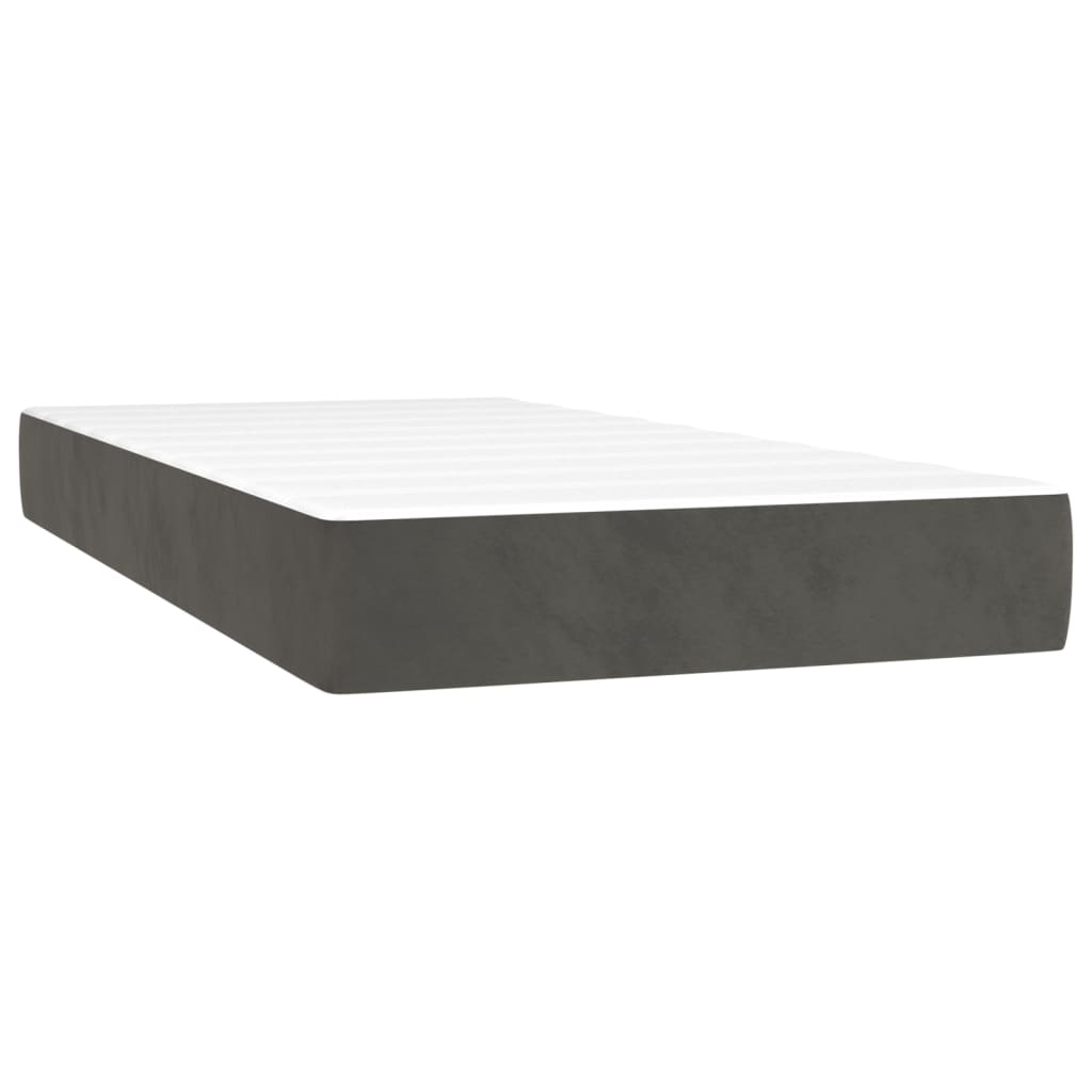 Pocket Spring Bed Mattress 07X203X20 Cm Super Single Velvet