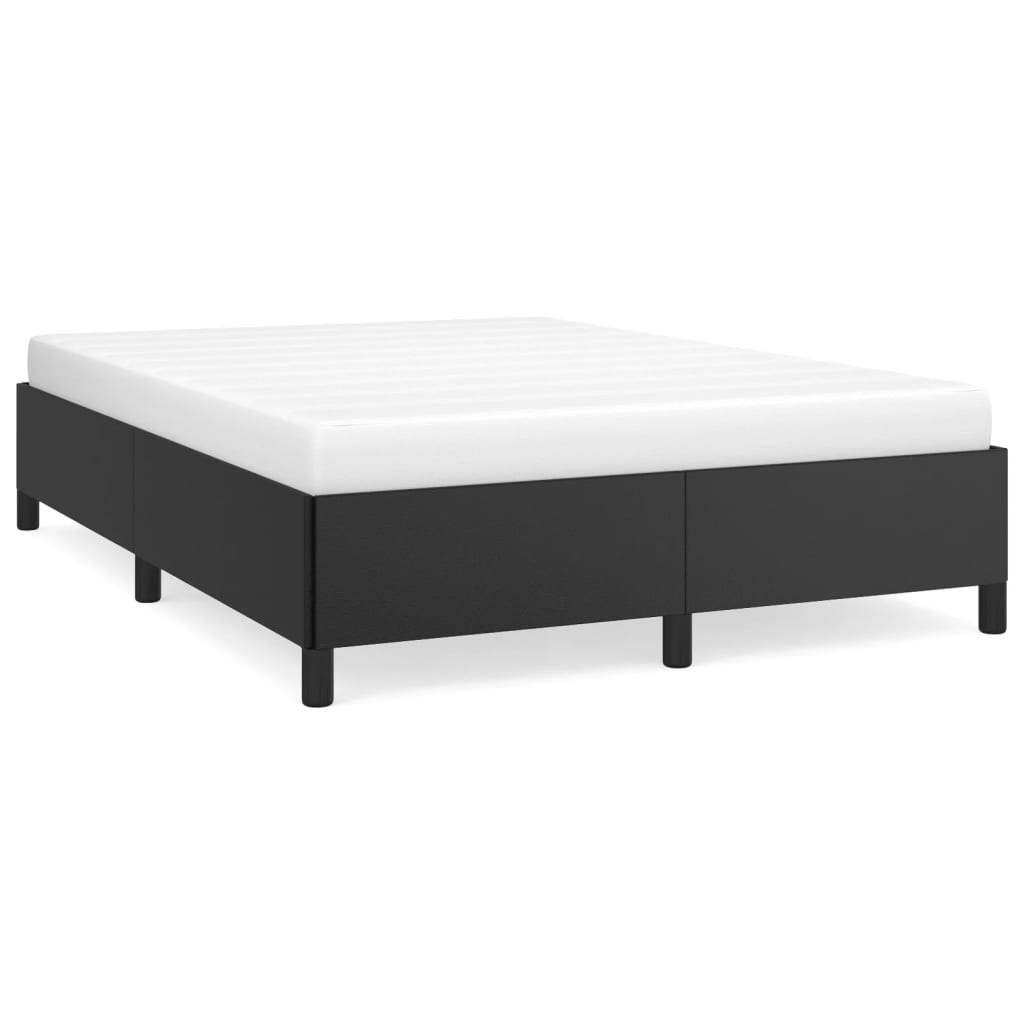 Bed Frame 137X187 Cm Faux Leather