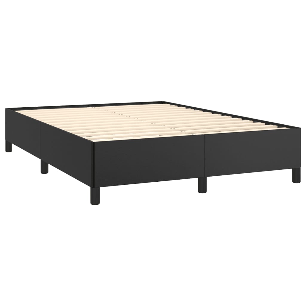 Bed Frame 137X187 Cm Faux Leather