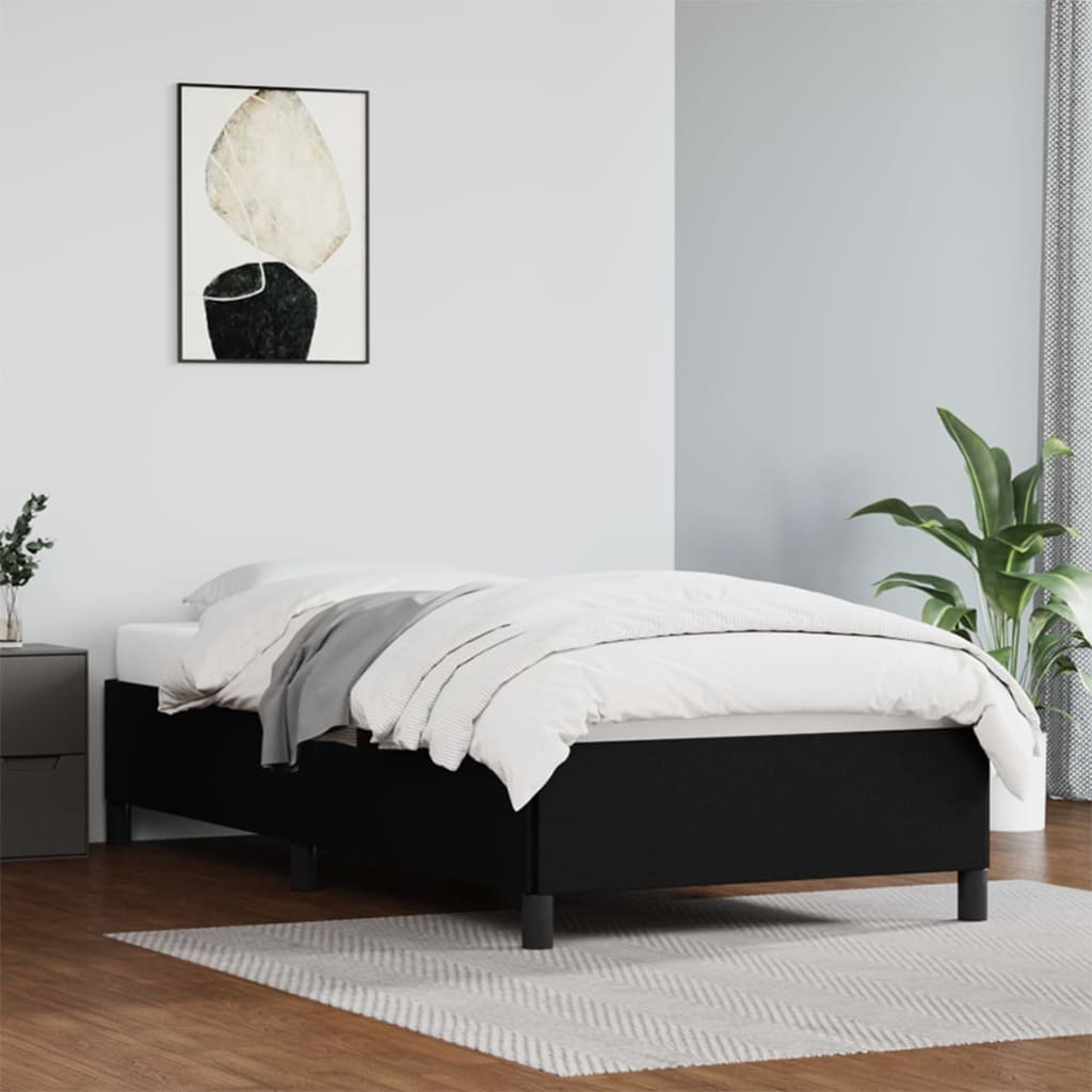 Bed Frame 137X187 Cm Faux Leather