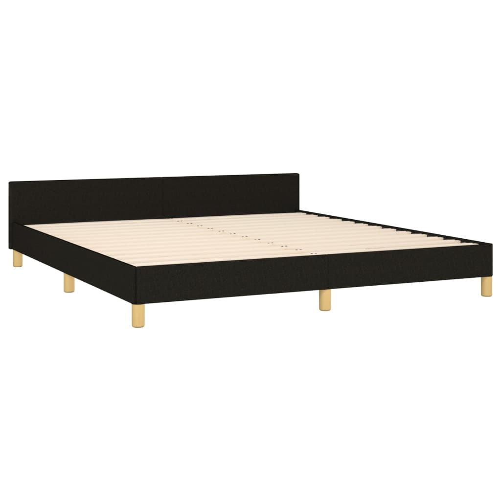 Bed Frame With Headboard 153X203 Cm Queen