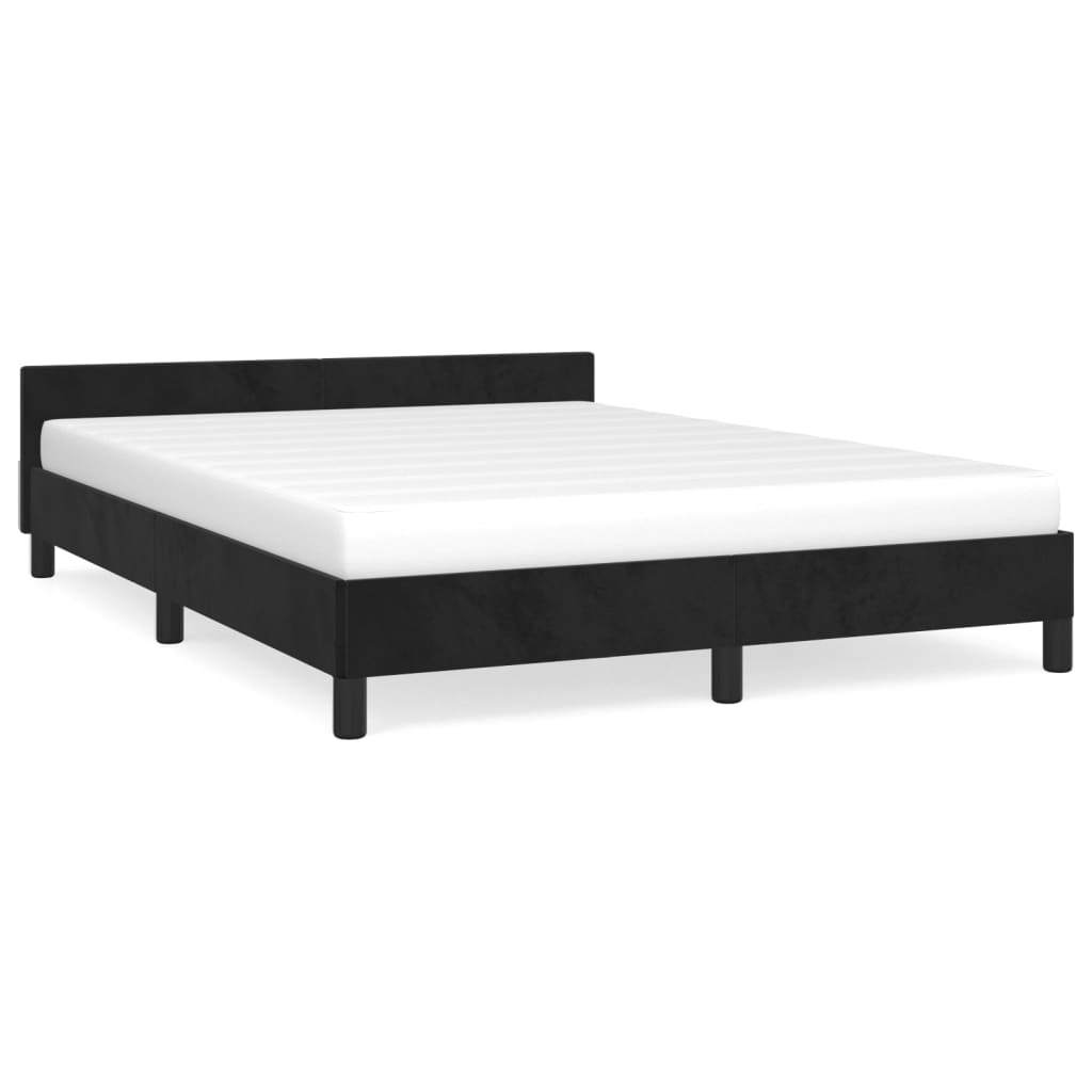 Bed Frame With Headboard 153X203 Cm Queen